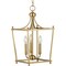 Progress Lighting Parkhurst Collection Brushed Bronze Three-Light Foyer P500213-109 - alternate 5